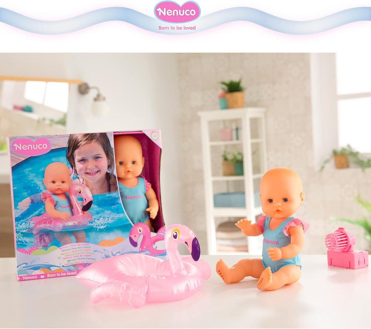 Boneca Nenuco Famosa Natação