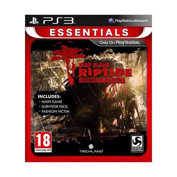 Jogo Dead Island: Riptide Complete Edition Essentials PS3 - (GRADE A)