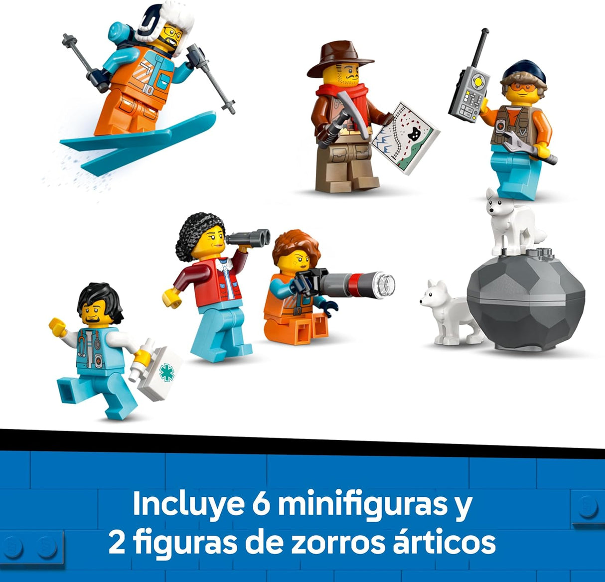 LEGO City – Trem Expresso Polar Ártico dos Exploradores 60470