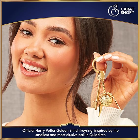 Porta-chaves 3D Oficial Harry Potter – Golden Snitch