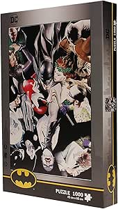 Puzzle Batman e seus Inimigos DC Universe 1000 Peças (GRADE A)