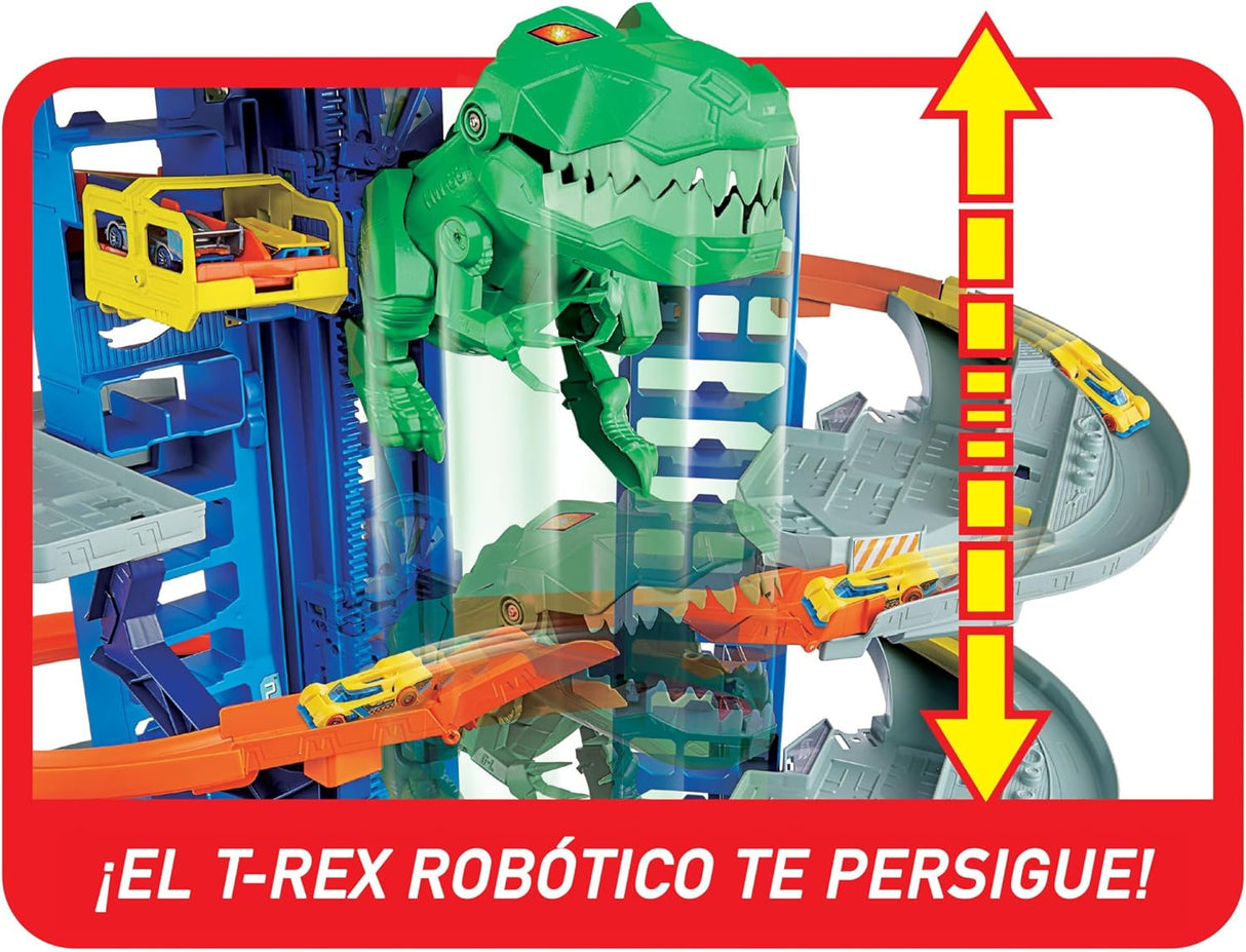 Hot Wheels City Ultimate Garagem T-Rex GJL14