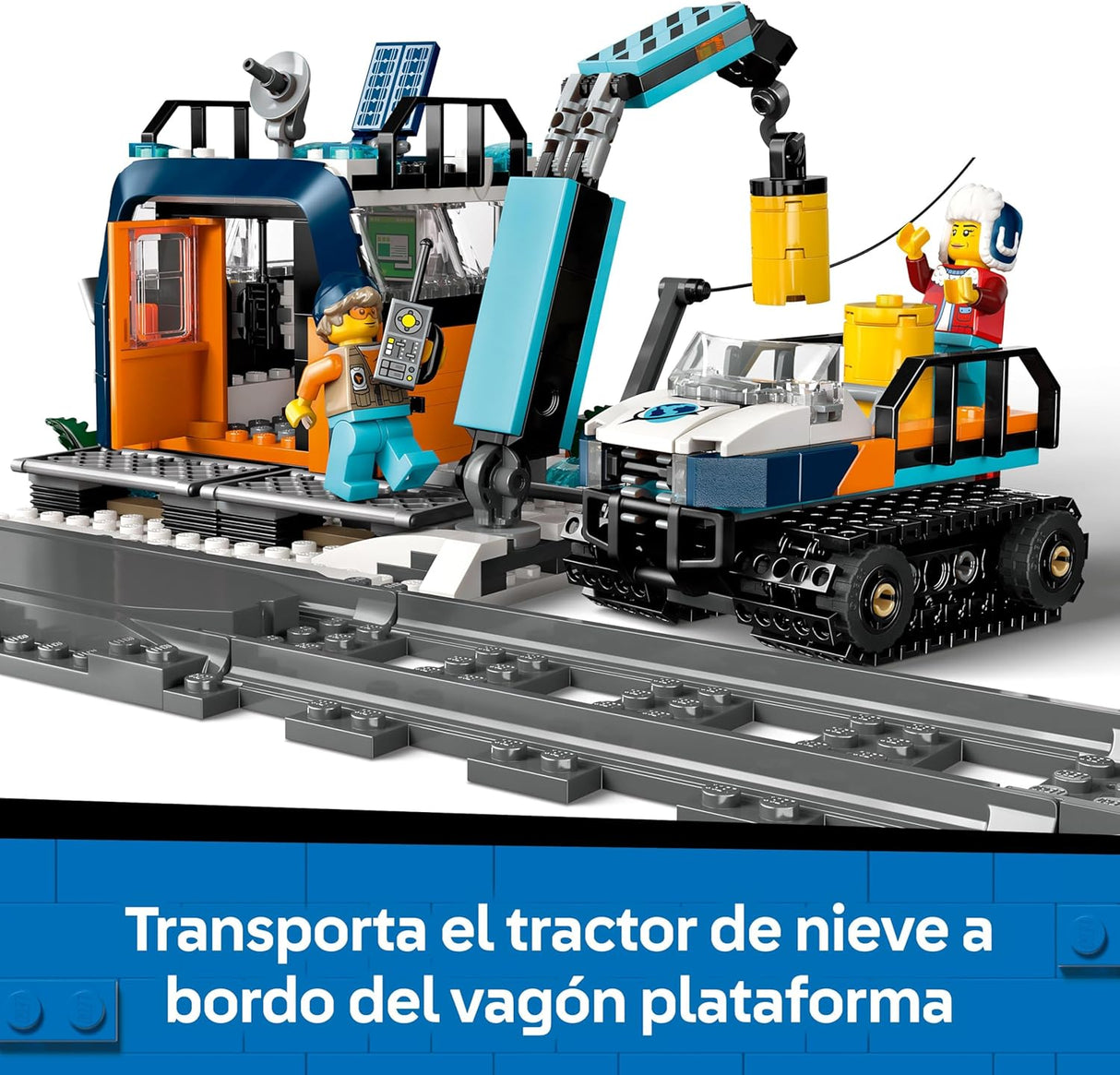 LEGO City – Trem Expresso Polar Ártico dos Exploradores 60470