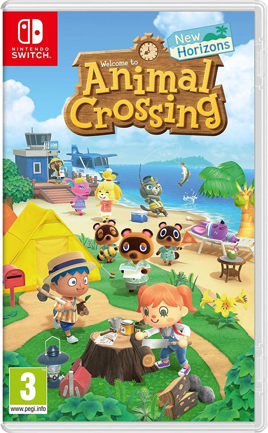 Animal Crossing Novos Horizontes Nintendo Switch (Grade A)