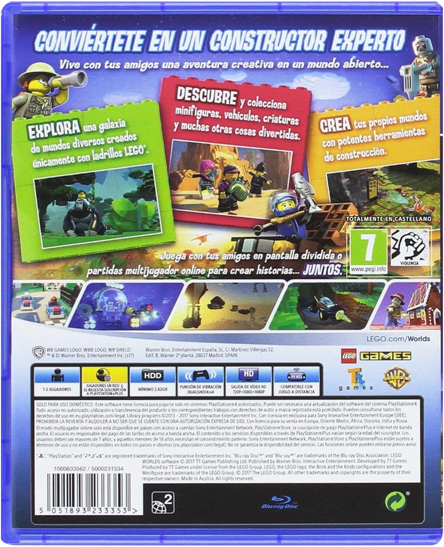 LEGO Worlds - PS4