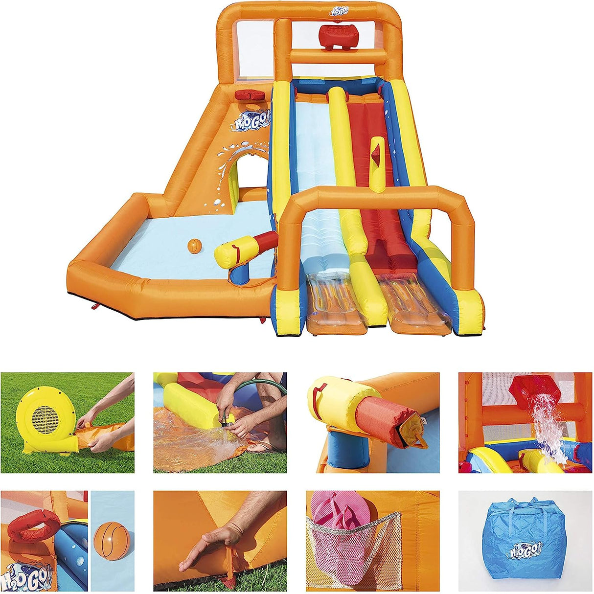BESTWAY 53305 - Castelo insuflável Parque aquático