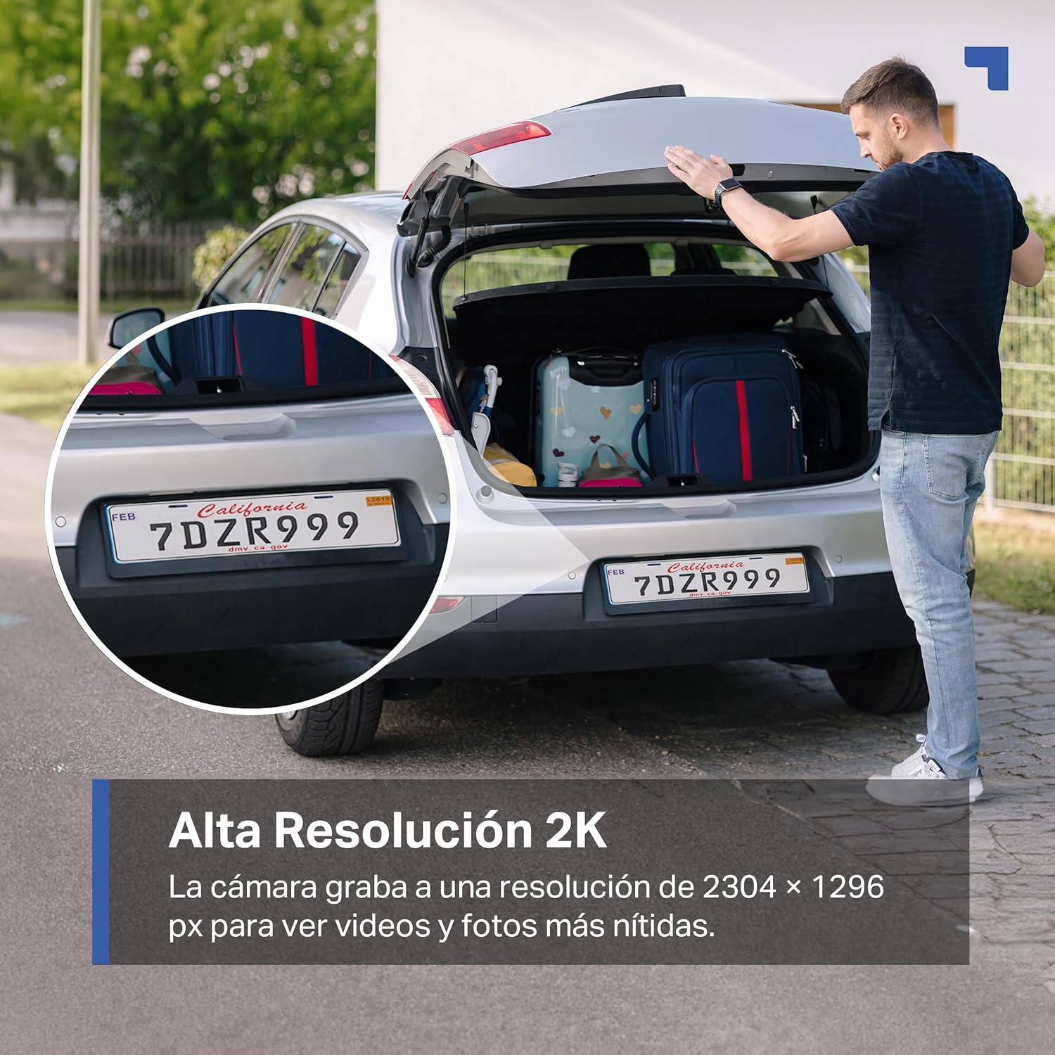 Câmara de Vigilância Tapo C410 Kit – Solar com Bateria Exterior 2K 3MP