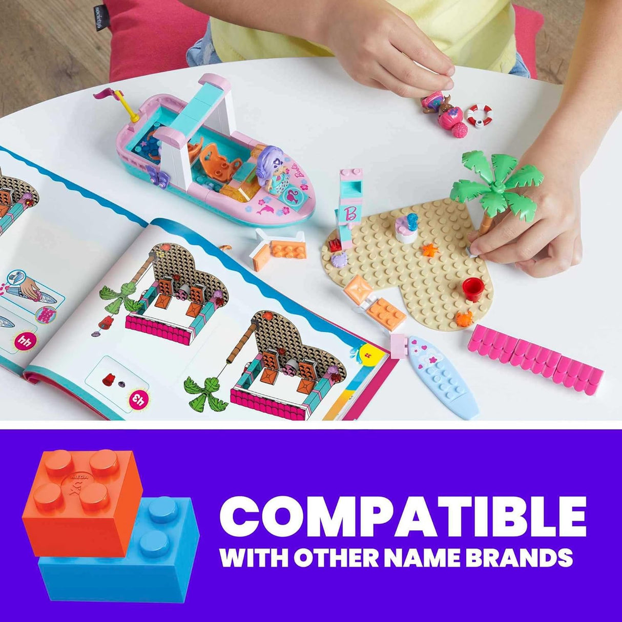 MEGA Construx Barbie Color Reveal – Aventura com Golfinhos (Mattel HHW83)