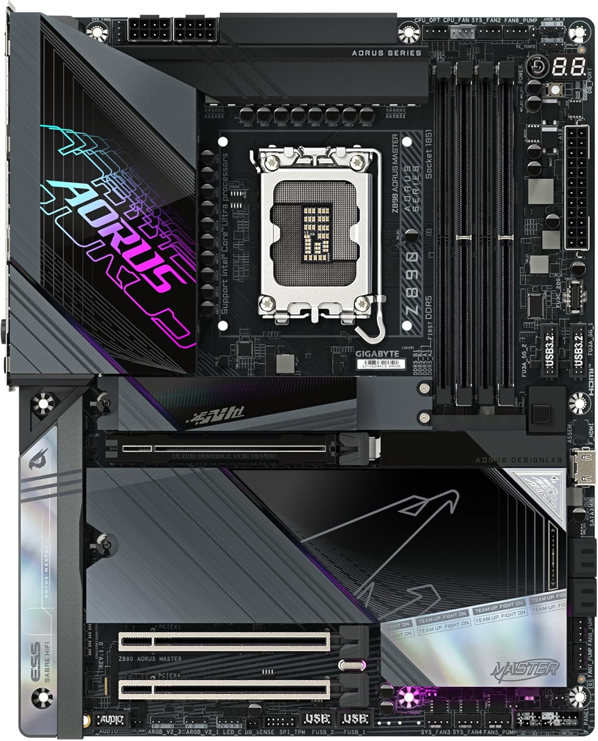 Placa-mãe Gigabyte Z890 Aorus Master G10