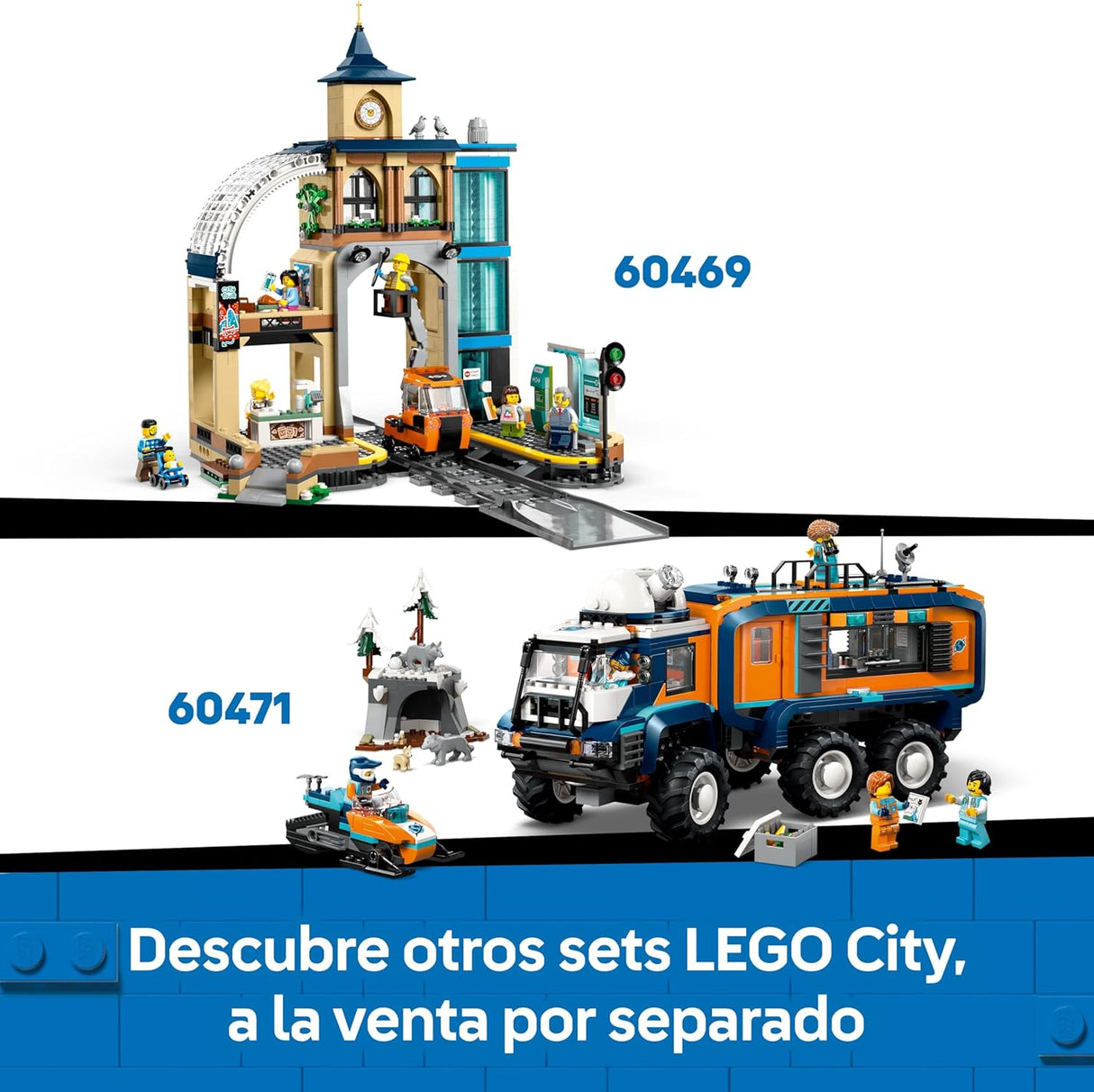 LEGO City – Trem Expresso Polar Ártico dos Exploradores 60470