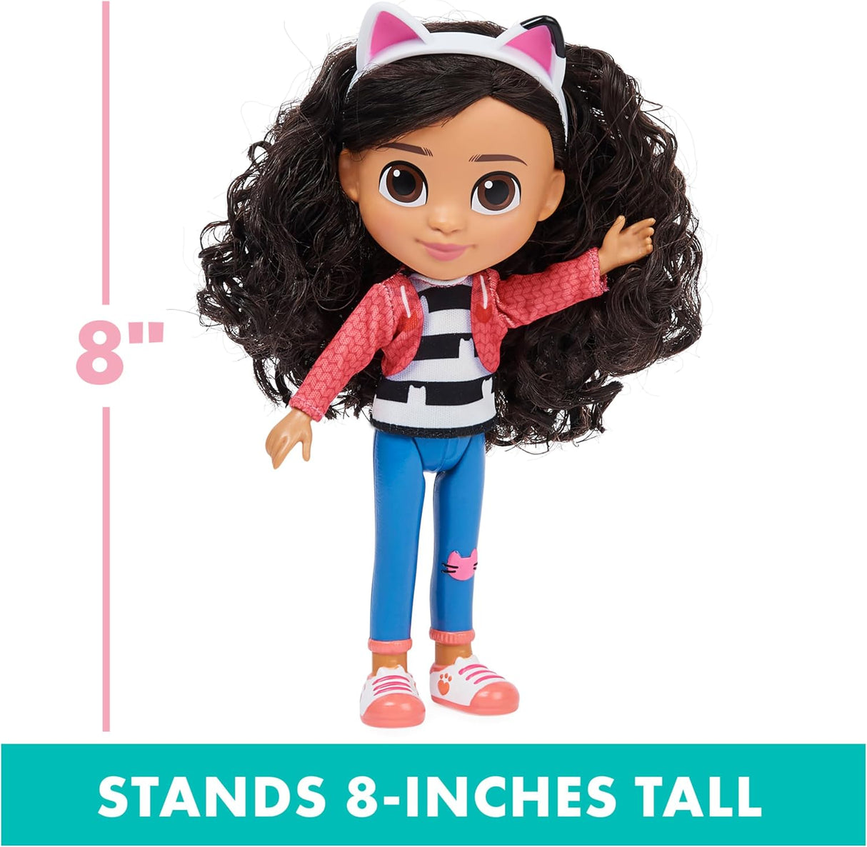 Boneca Gabby 20 cm com Diadema de Orelhas de Gato – Spin Master