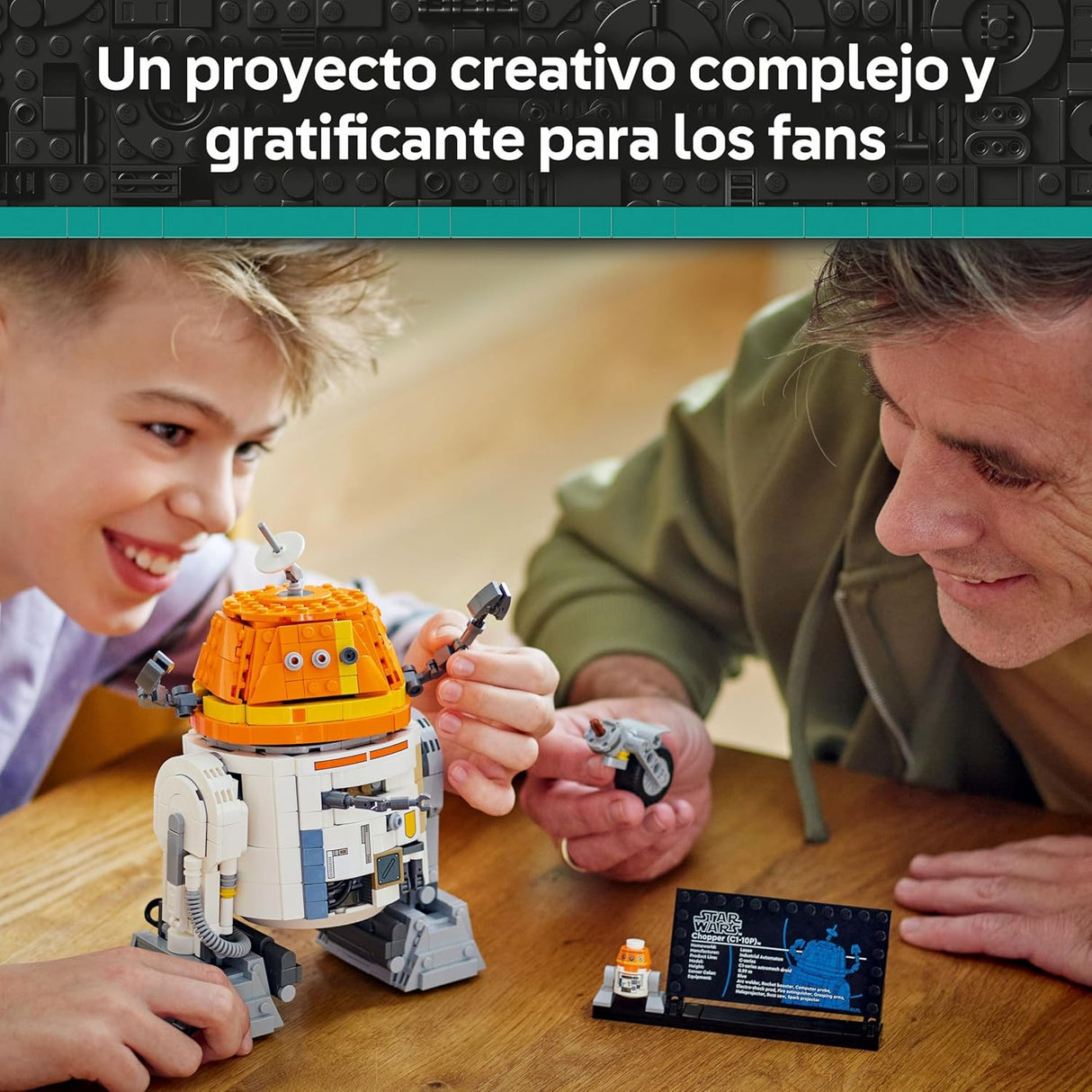 LEGO Star Wars 75416 – Droide Astromecânico Chopper (C1-10P)