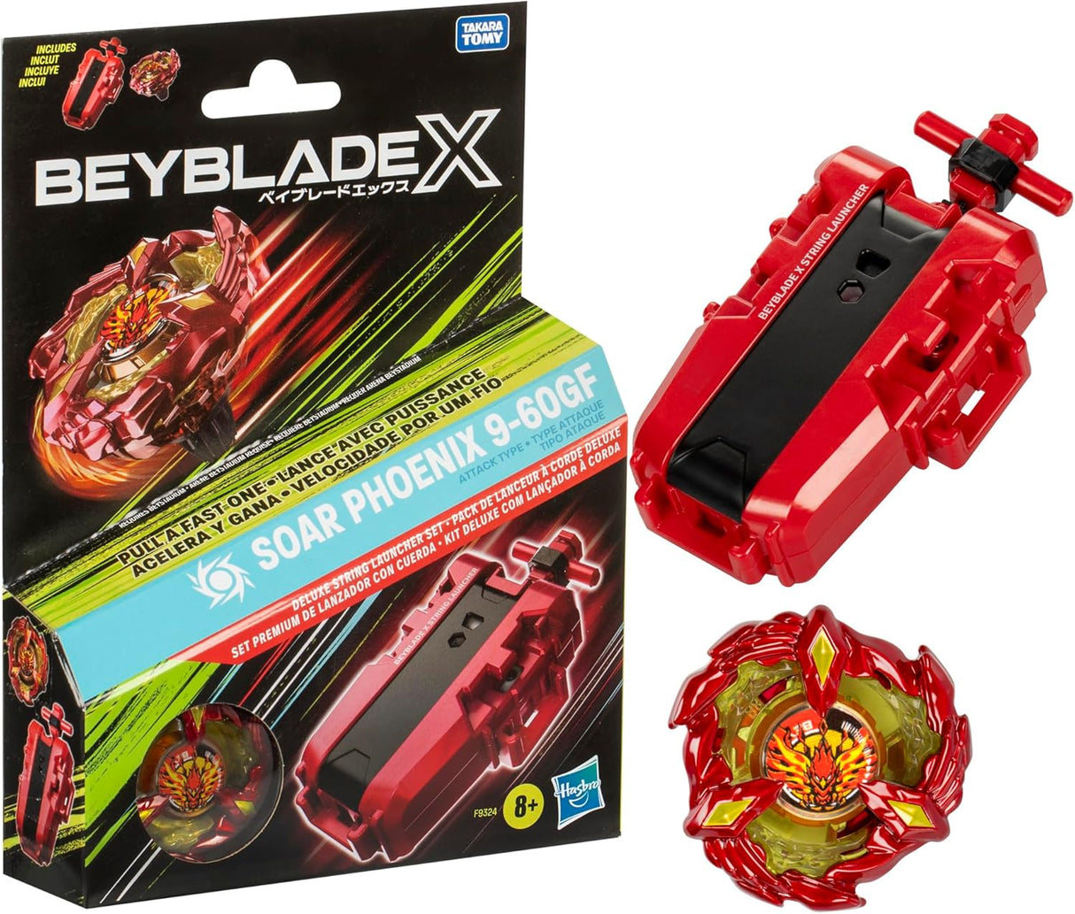 Pião Beyblade X Deluxe String - Set Lançador - Hasbro
