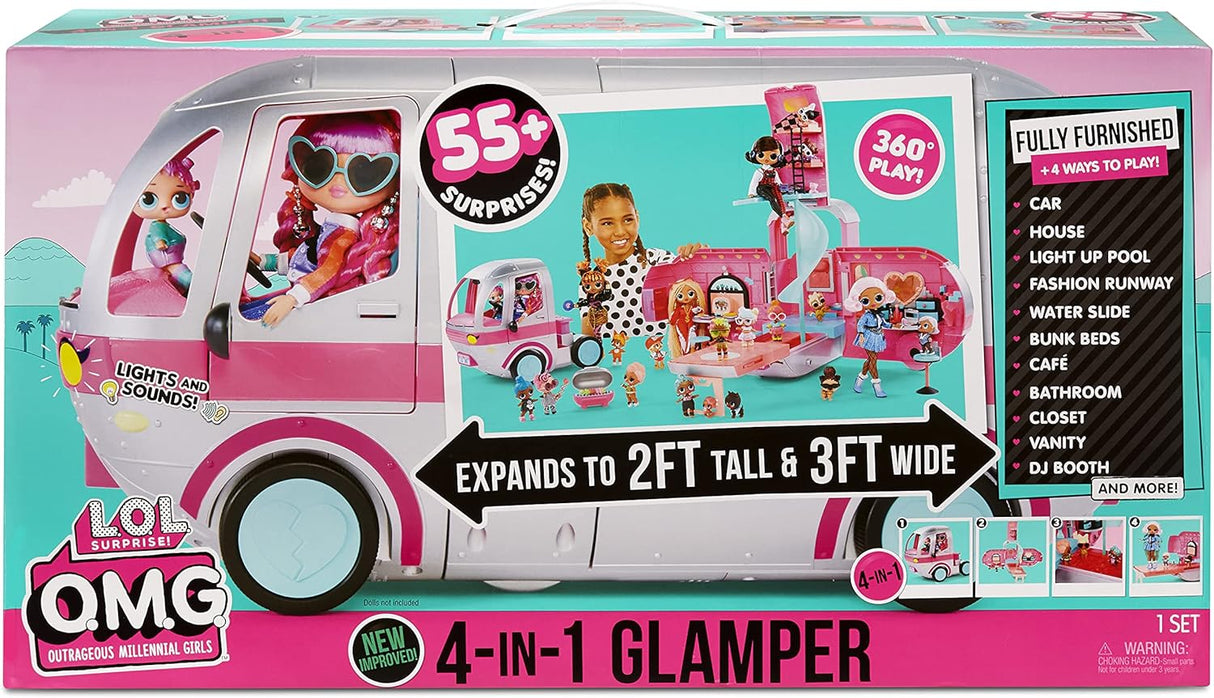 LOL Surprise! Omg 4 em 1 Glamper Caravana