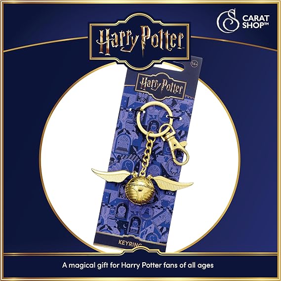 Porta-chaves 3D Oficial Harry Potter – Golden Snitch