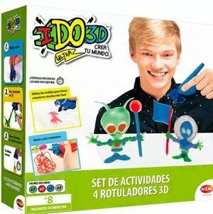 I Do 3D Vertical – Conjunto 4 Canetas 3D
