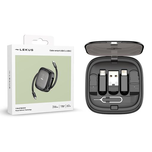 Caixa Multifuncional Lekus TripBox 10 em 1