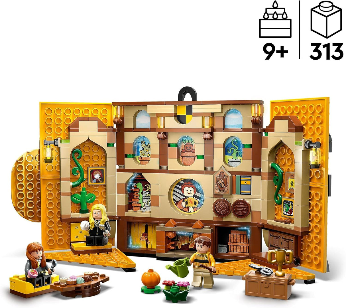 LEGO Harry Potter 76412 - Bandeira da Casa de Hufflepuff