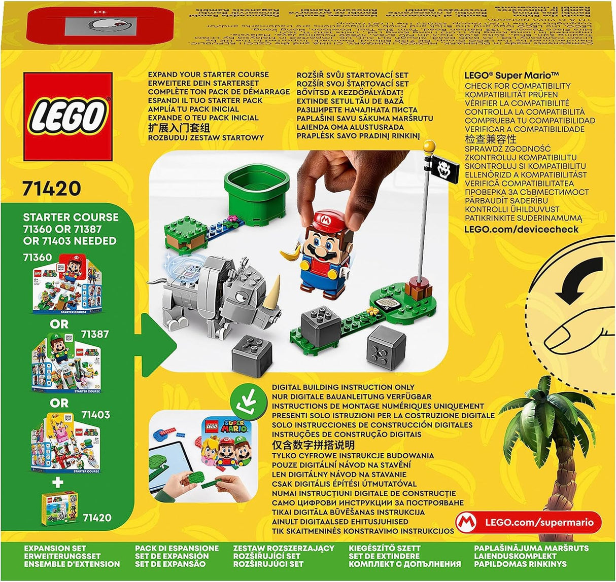LEGO Super Mario Set de expansão: Rambi, o Rinoceronte 71420