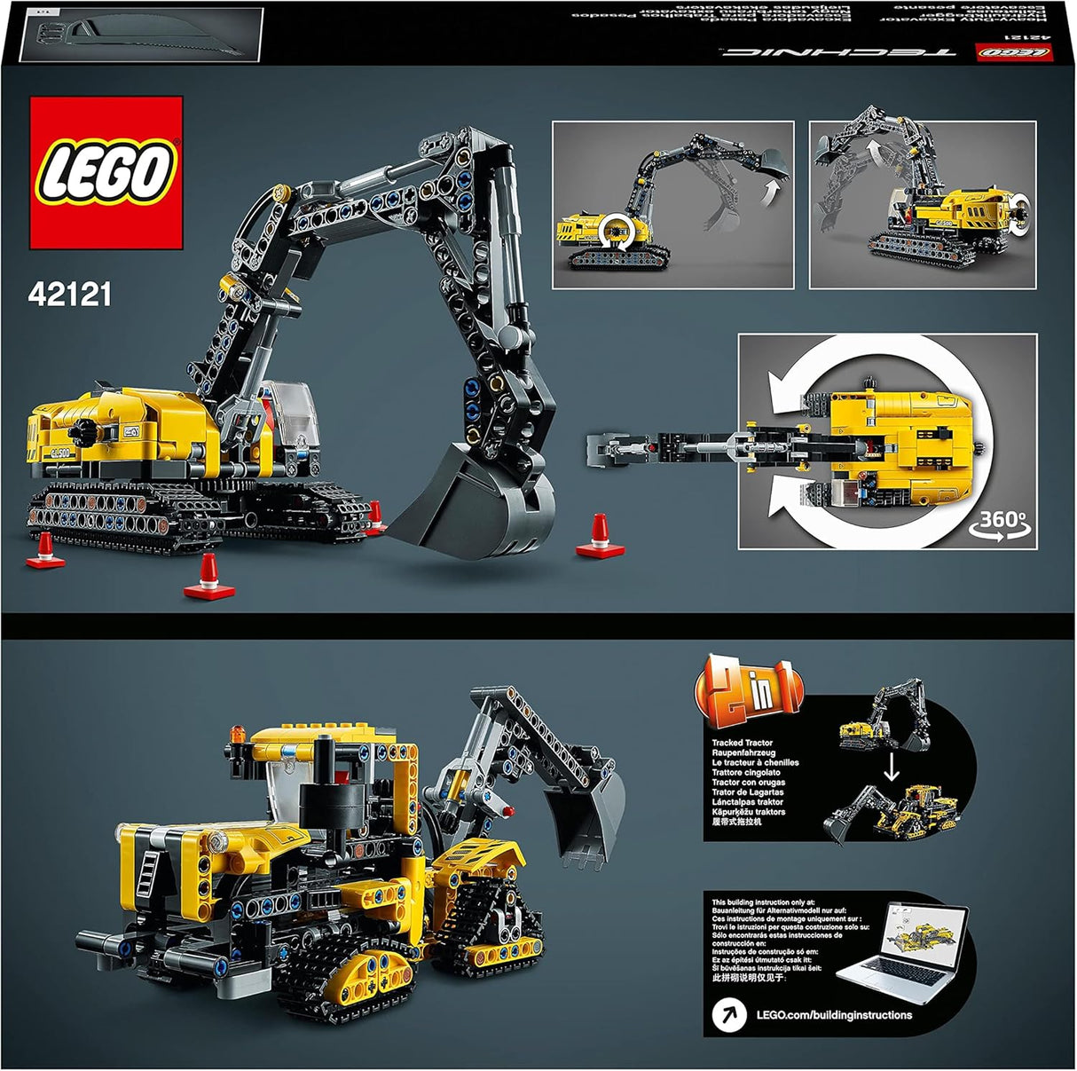 LEGO 42121 Technic Escavadora pesada