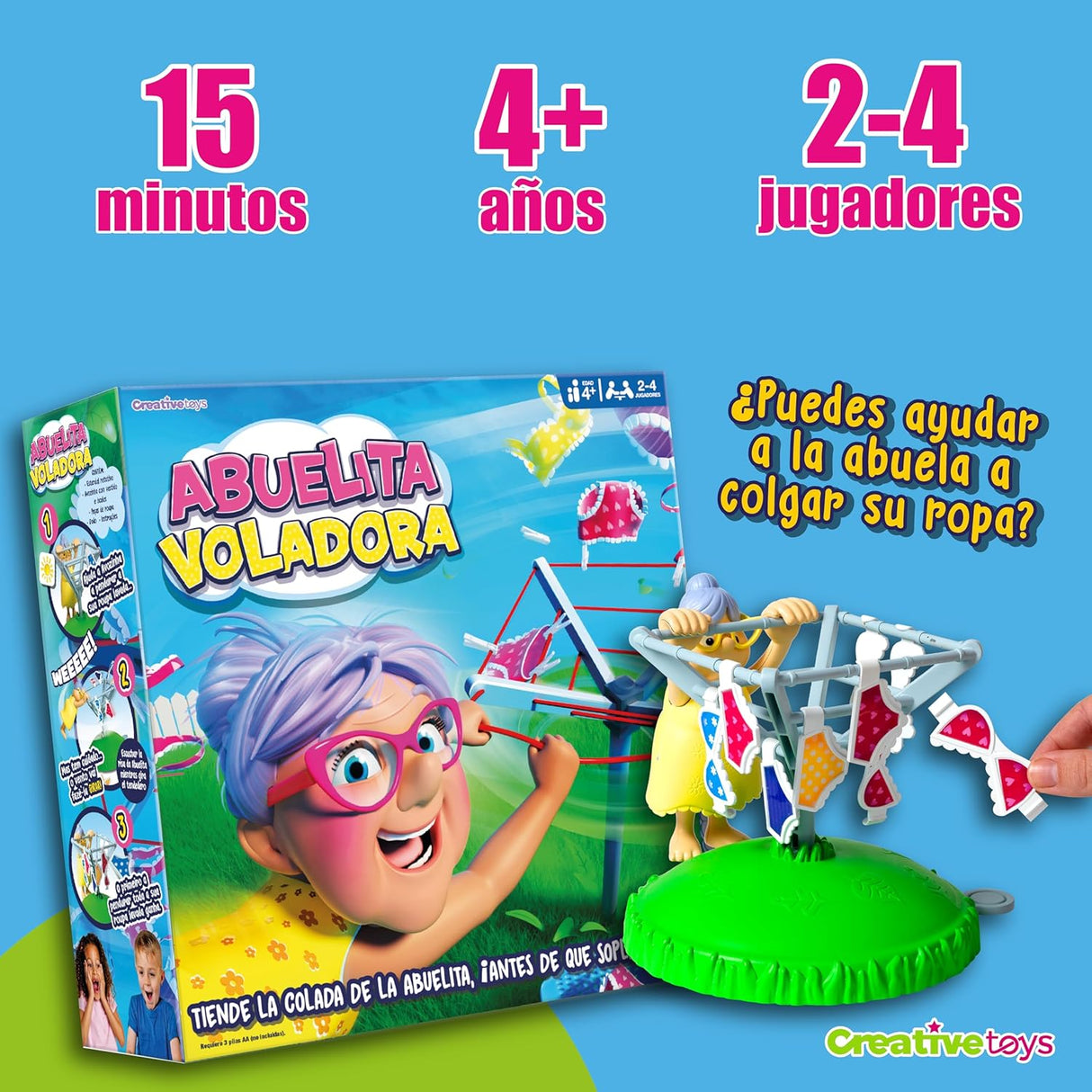 Jogo Avozinha Voadora