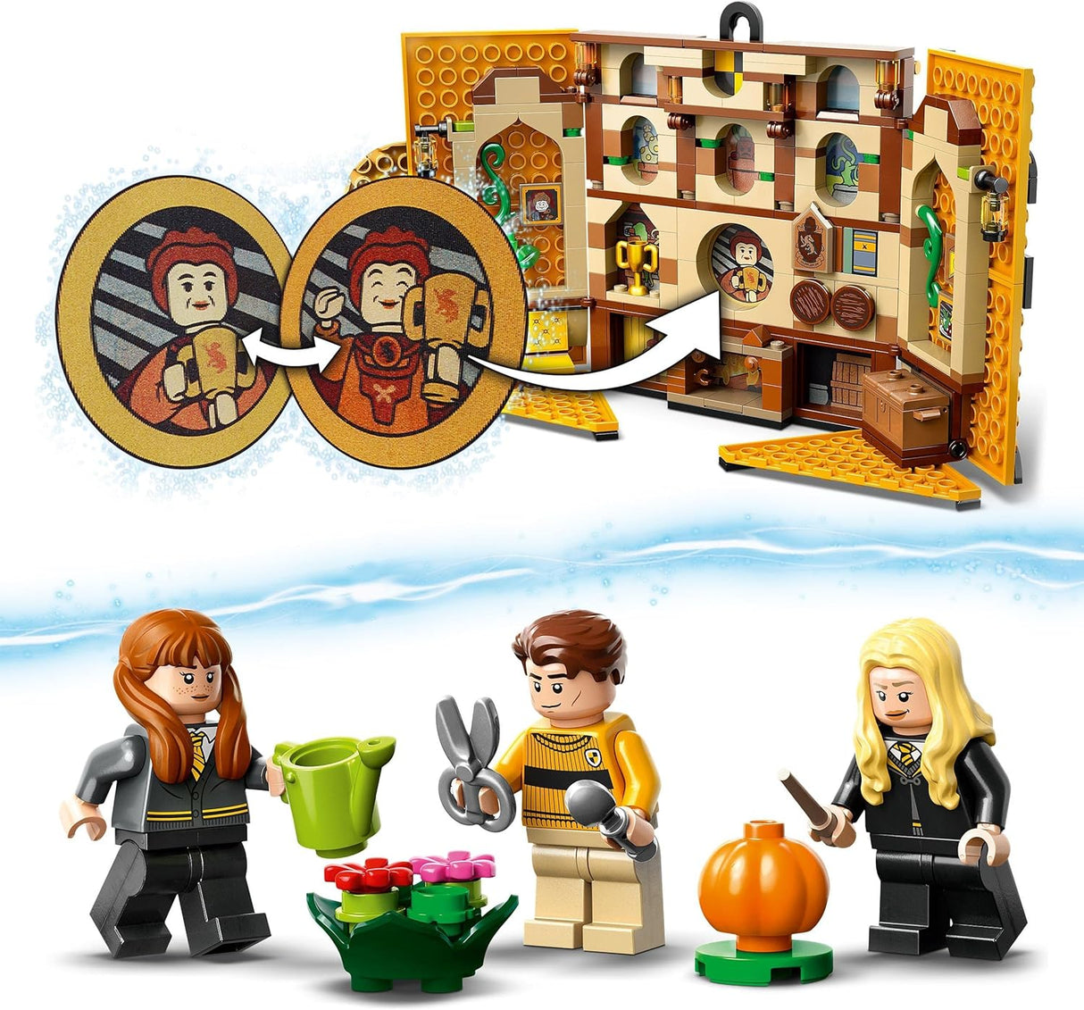 LEGO Harry Potter 76412 - Bandeira da Casa de Hufflepuff