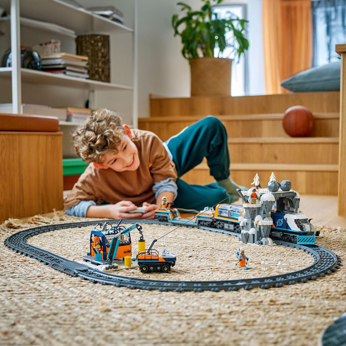 LEGO City – Trem Expresso Polar Ártico dos Exploradores 60470