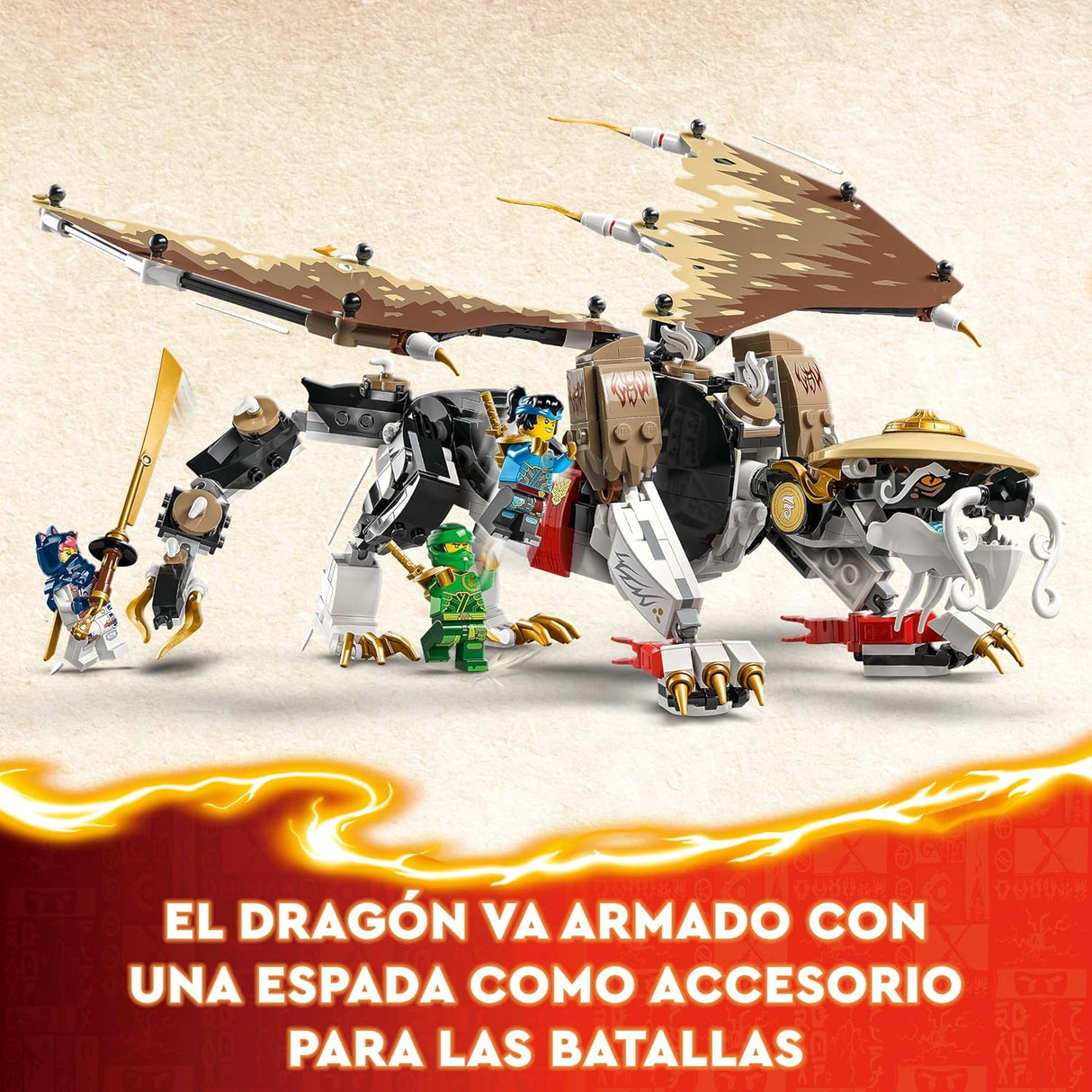 LEGO Ninjago – Dragão Mestre Egalt (71809)