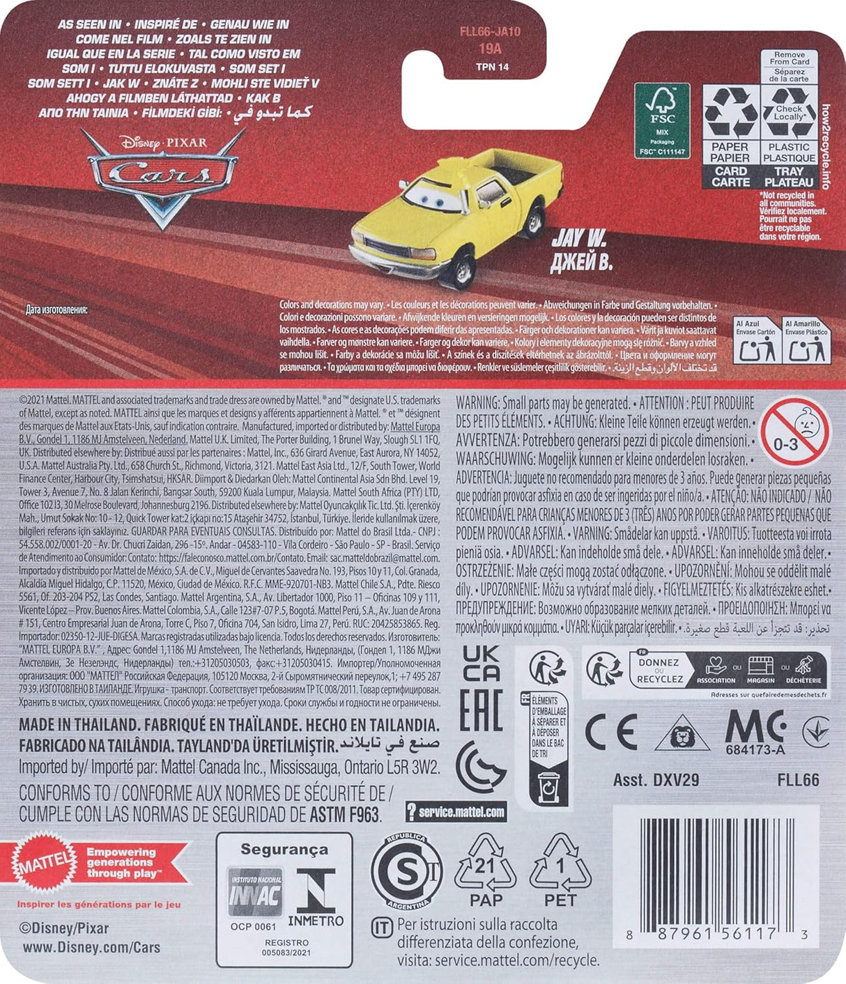 Jogo Disney Pixar Carros – Jay W.