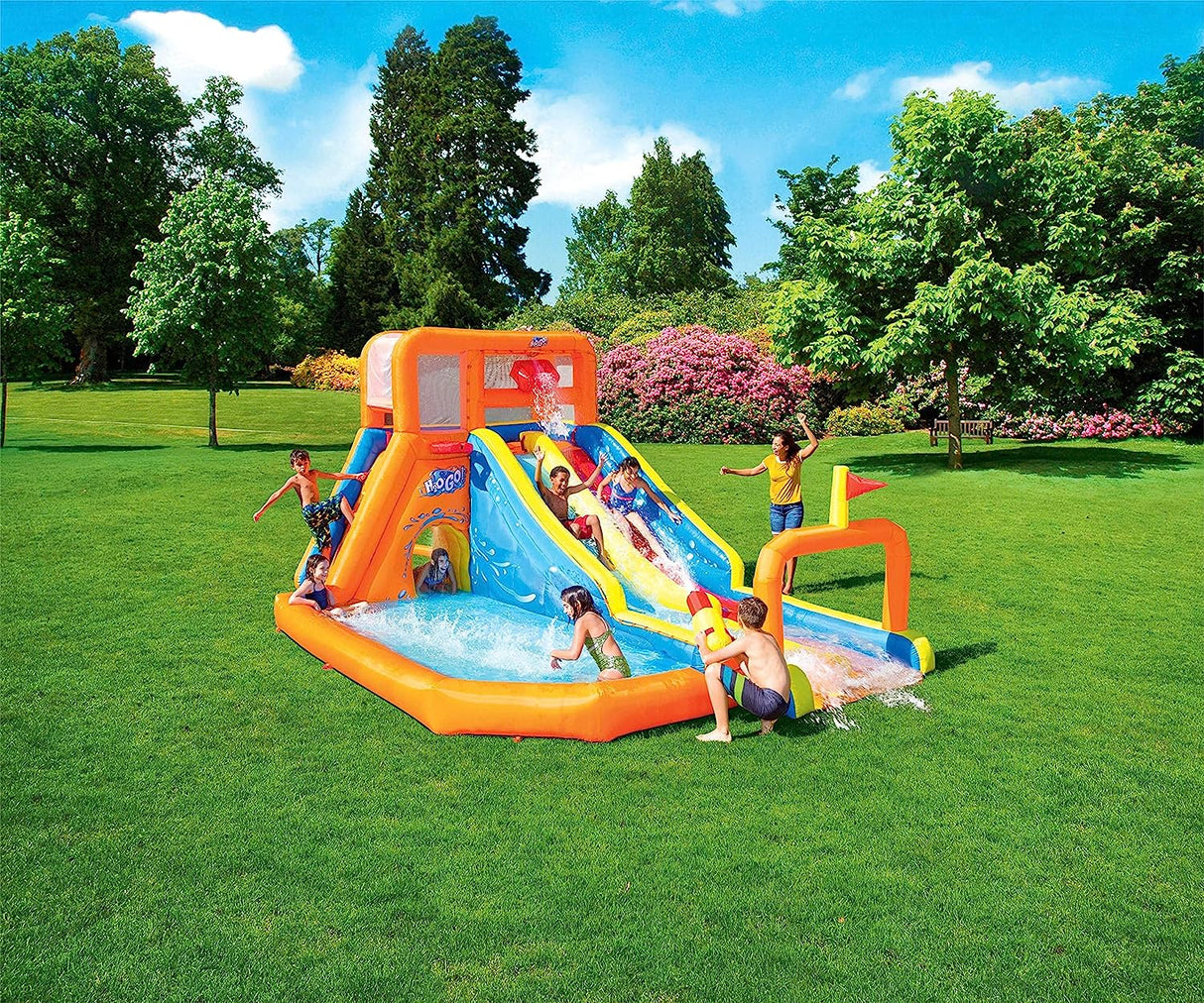 BESTWAY 53305 - Castelo insuflável Parque aquático