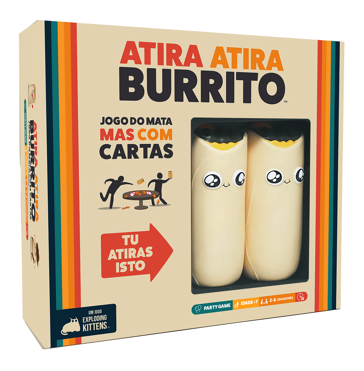 Jogo de Tabuleiro Atira Atira Burrito