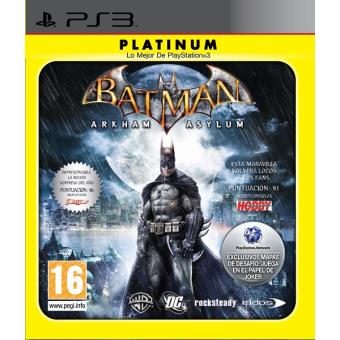 Jogo Batman:arkham Asylum Platinum - PS3 (SEGUNDA-MÃO / GRADE A)