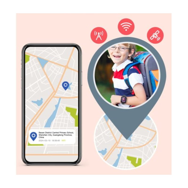 Blackview Z10 4G Infantil Azul - Relógio Inteligente