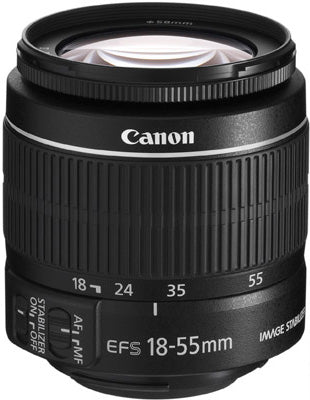 Objetiva Canon EFS 18-55 mm F/3.5-5.6 II (SEGUNDA-MÃO / GRADE A)