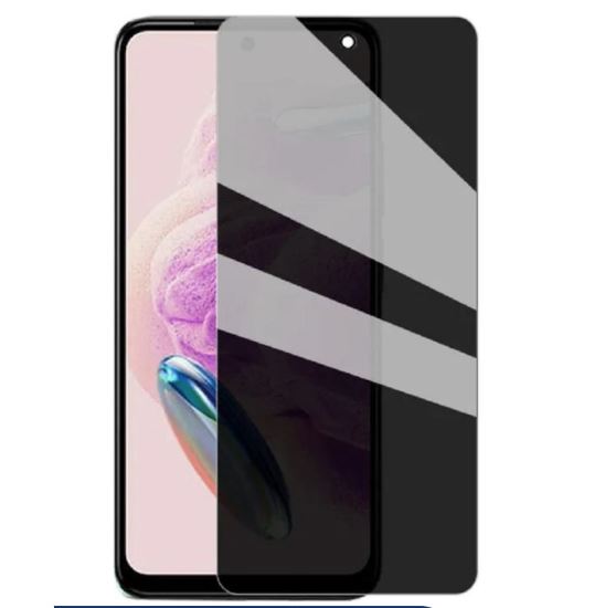 Vidro temperado Privacy Glass para Xiaomi Redmi Note 12 com filtro Anti Spy de privacidade - Multi4you®