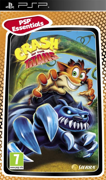 Jogo Crash of the Titans Essentials PSP - (GRADE A)