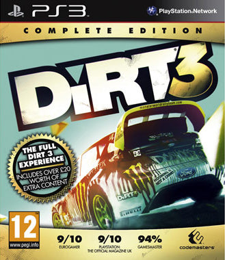 DiRT 3 - Edição Completa - PS3 (GRADE A)