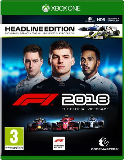 Fórmula 1 2018 - HEADLINE EDITION - Xbox One (GRADE A)