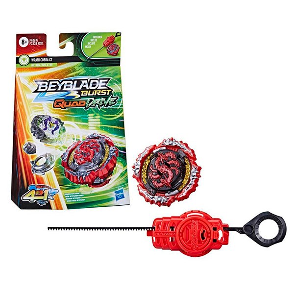 Beyblade Burst QuadDrive Wrath Cobra C7