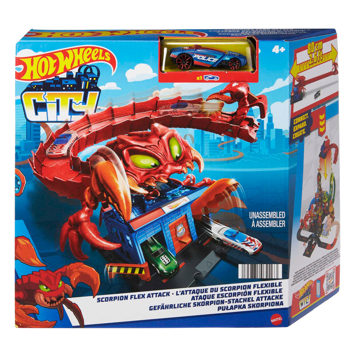 Hot Wheels City – Ataque do Escorpião Flexível