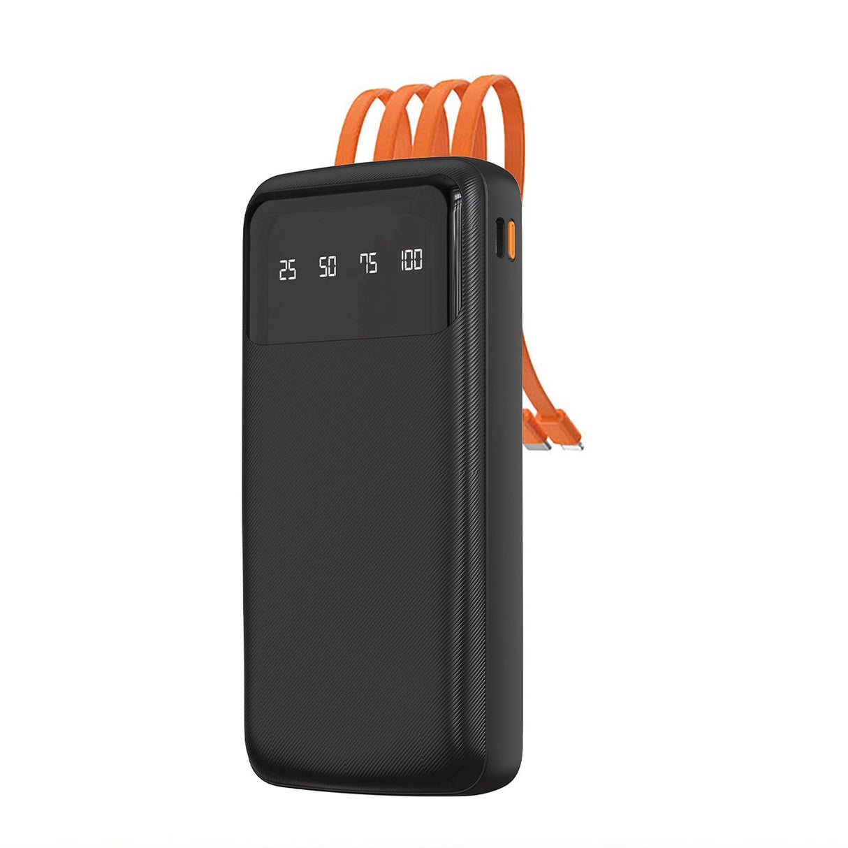 Carregador Portátil Universal Dudao K6Pro 10000mAh com Cabos Integrados – Preto