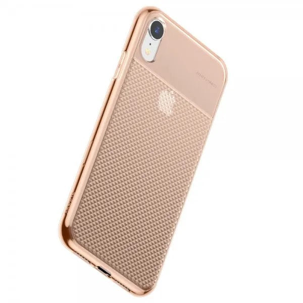 Capa Baseus Glistening & Transparent Series para iPhone XR – TPU Rose Gold