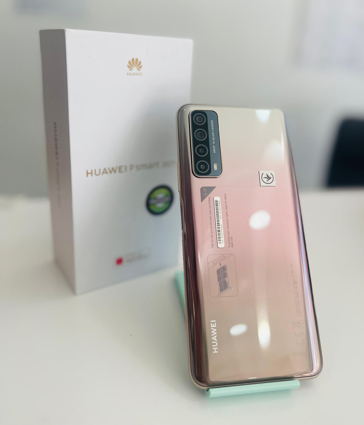 HUAWEI P SMART 2021 4GB/128GB 6.67" DUAL SIM Dourado (GRADE A)