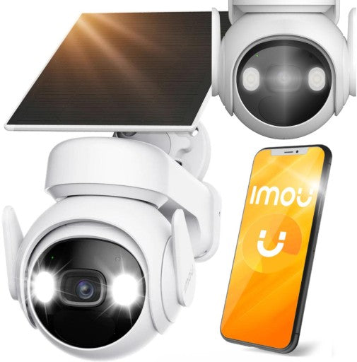 Câmara de Segurança IP Imou Cell PT Solar Kit – Branco