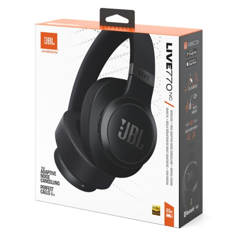 JBL Live 770NC ANC Bluetooth Preto