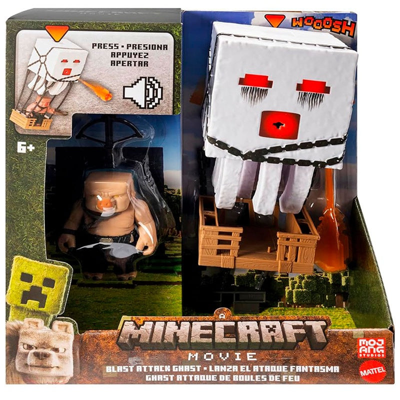 Minecraft O Filme - Ghast e o ataque fantasma