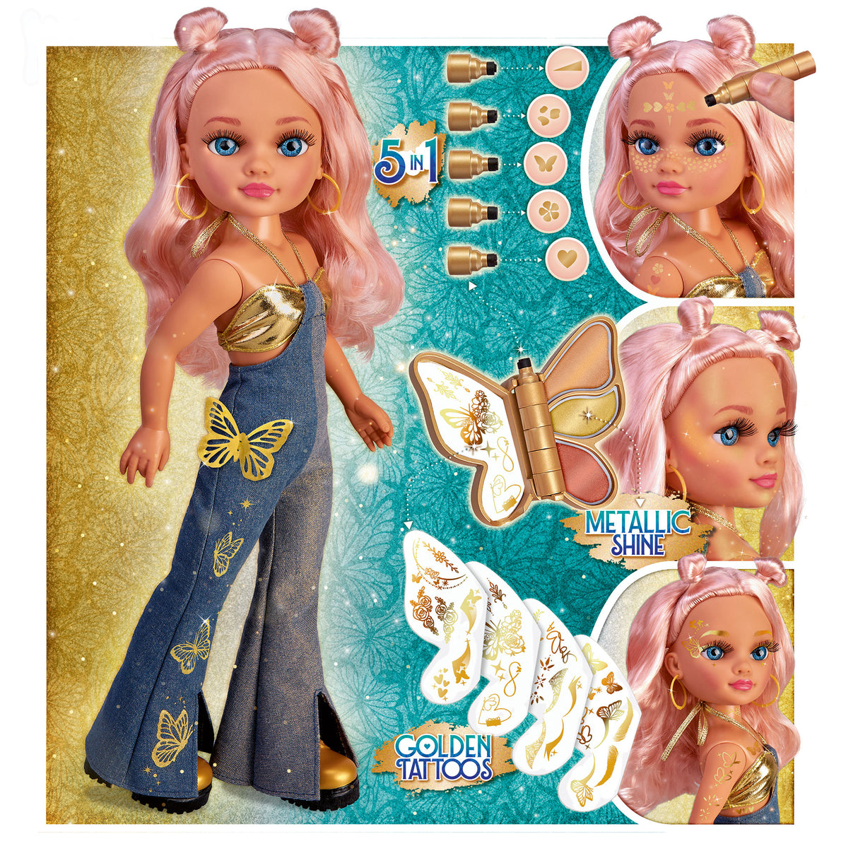 Boneca Nancy - Gold Makeup