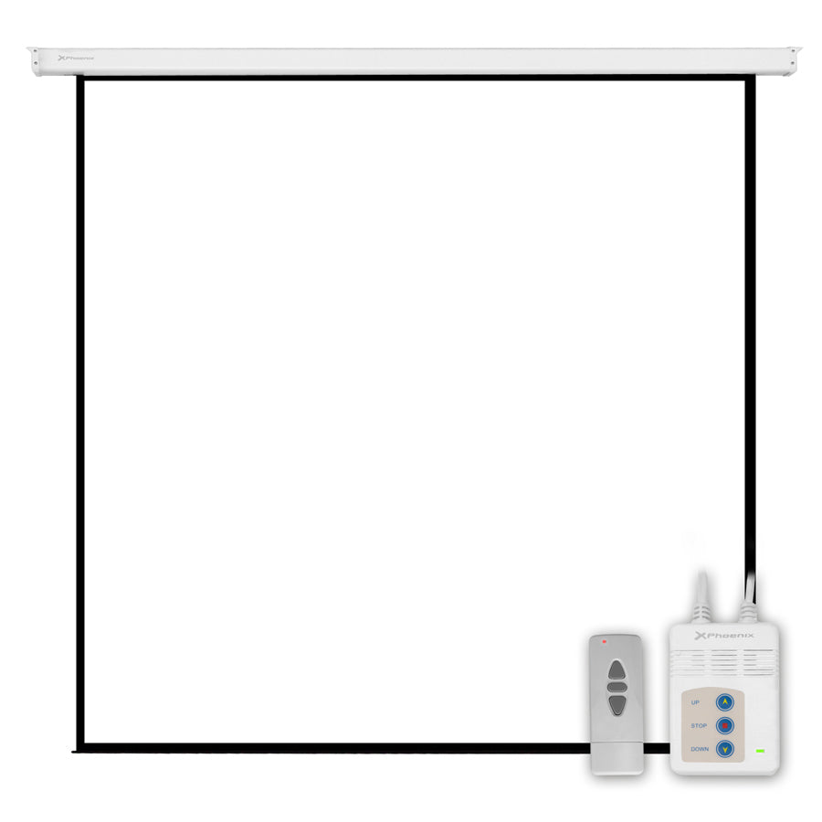 Tela de projeção elétrica 240X240cm PHOENIX