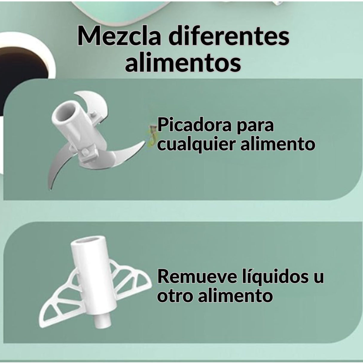 Picadora de Cozinha Multifuncional | Recarregável USB | 300 ml