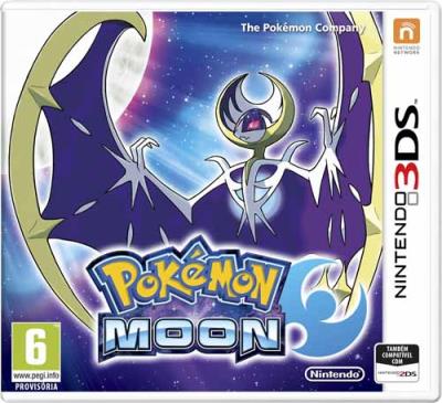 Jogo Pokémon Moon 3DS (GRADE A)